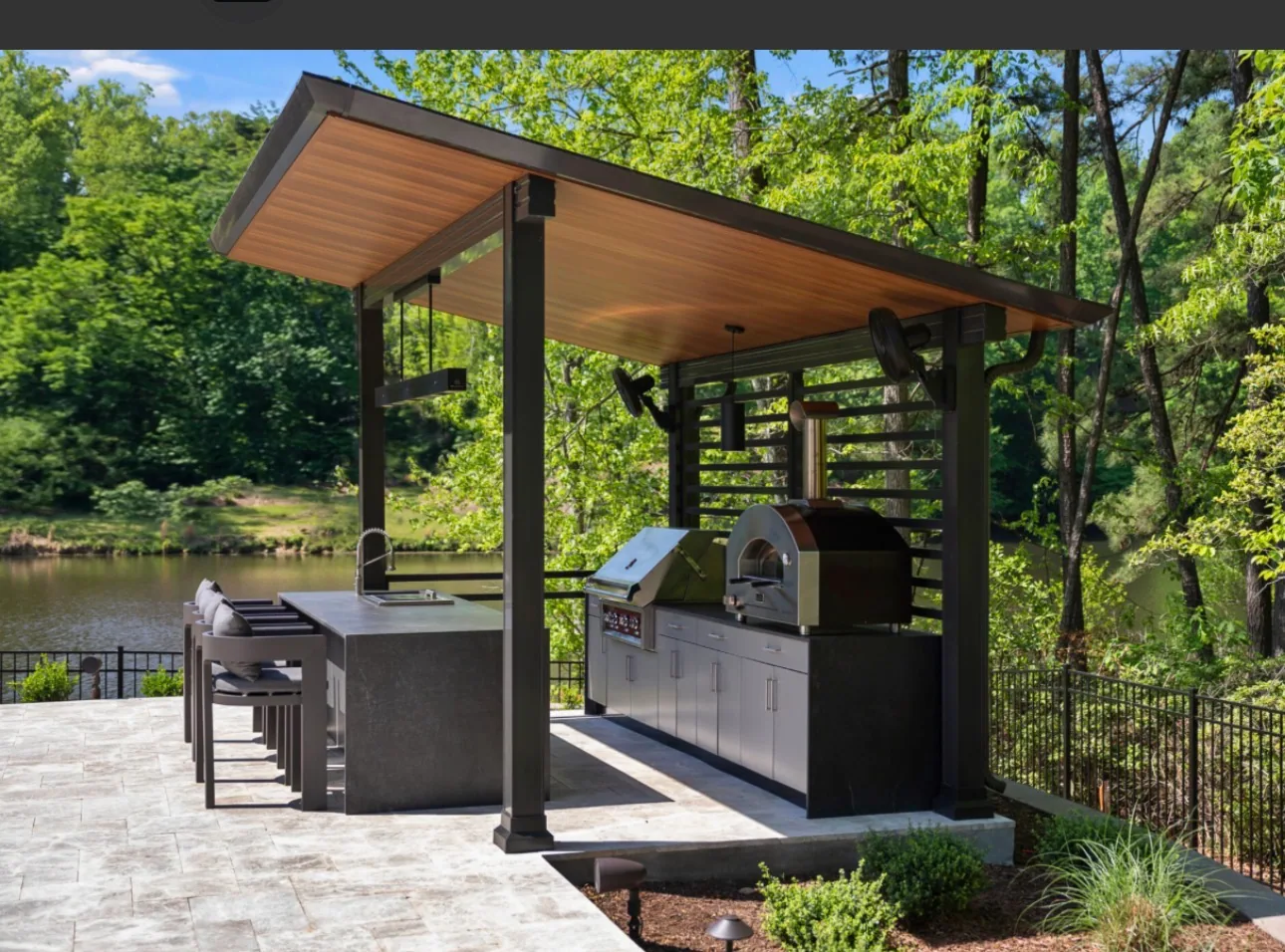Kitchen Station By The River